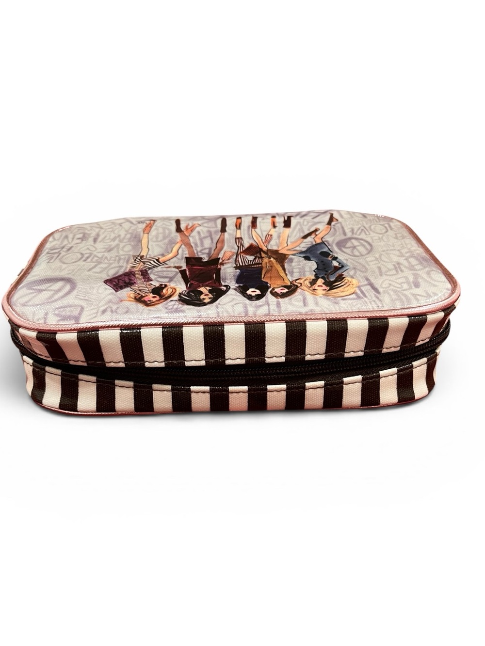 Henri Bendel RARE Graffiti Models Jewelry Travel Case NWOT - Picture 4 of 11